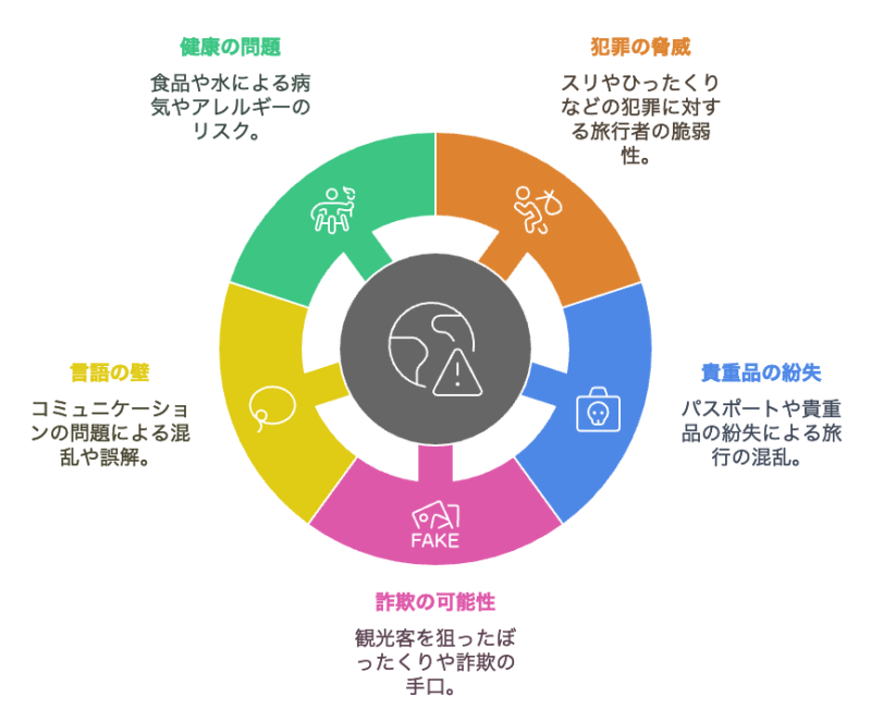旅行のリスク