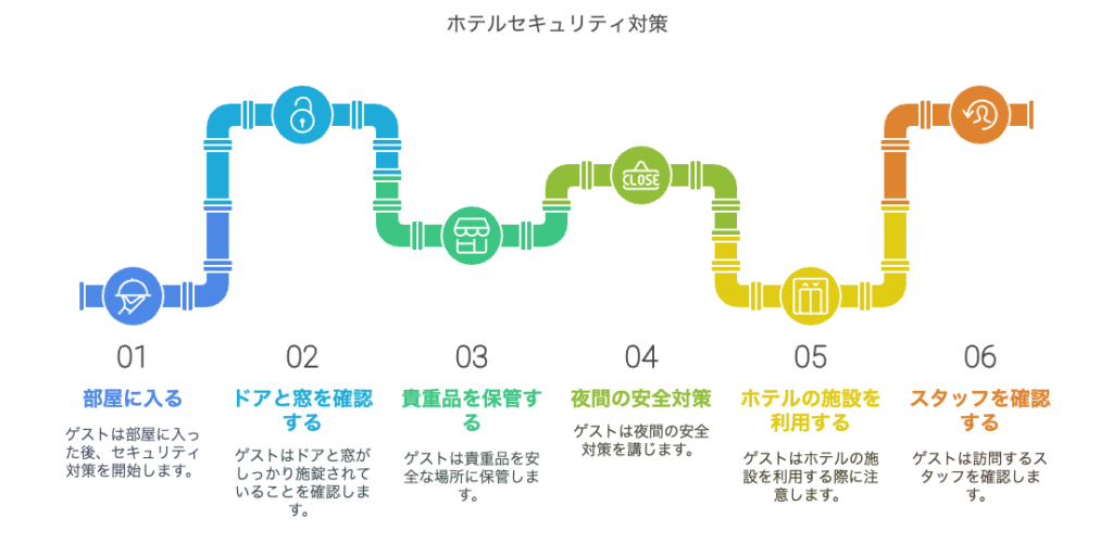 ホテルのセキュリティー対策