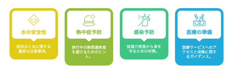 カンボジア旅行で健康・衛生面で気をつけること