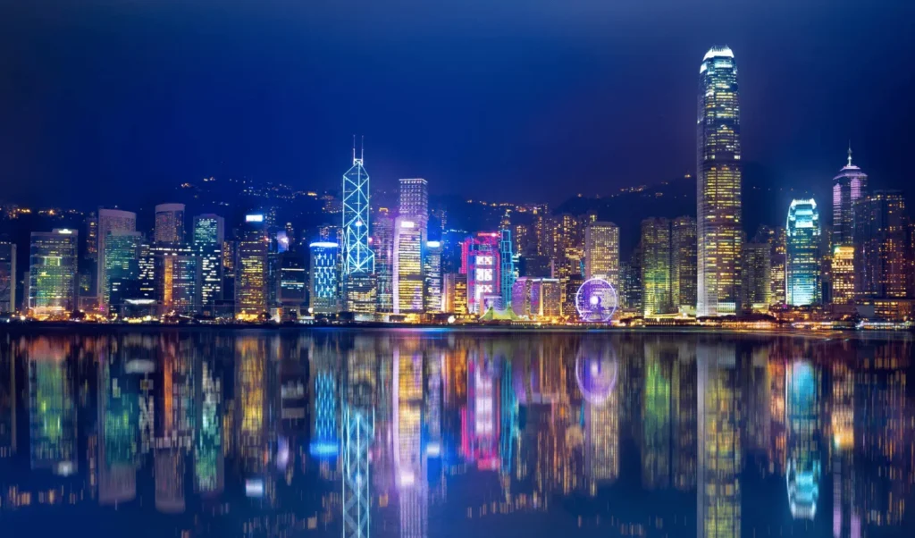 香港の夜景