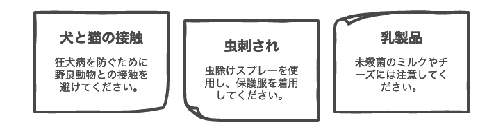 危険動物のリスク