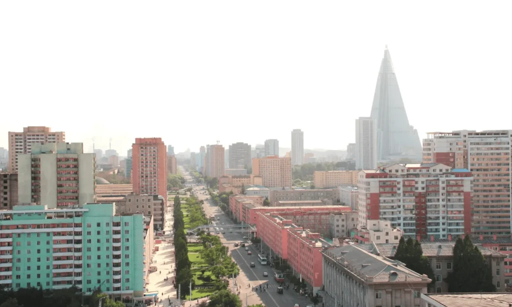 北朝鮮の風景