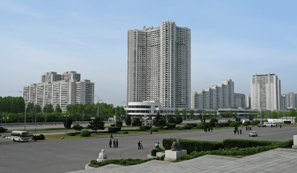 北朝鮮の風景