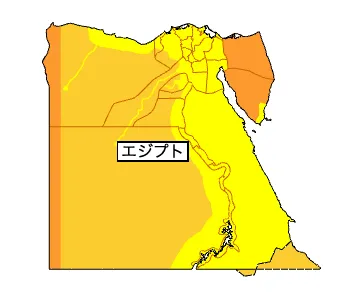 エジプトの治安（外務省）