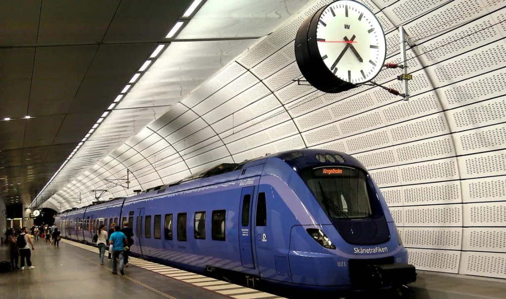 スウェーデンの駅